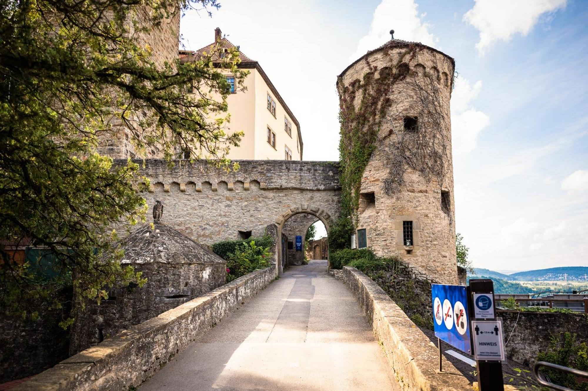Wohnen Auf Der Ritterburg Villa Haßmersheim Dış mekan fotoğraf